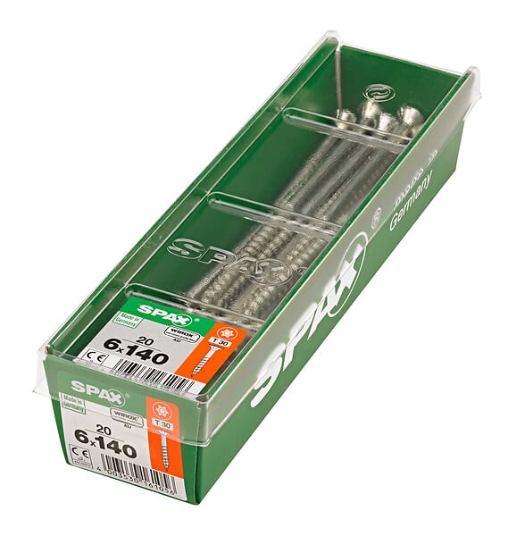 SPAXFRANCE - SPAX TF TX 6x140 WIROX 20 PC - large