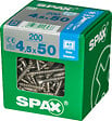 SPAXFRANCE - SPAX INOX TF 4.5x50 TX 200 PC - vignette