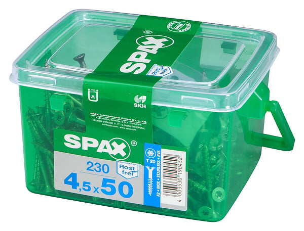 SPAXFRANCE - SPAX INOX TF HKB 4.5x50 TX 230 PC - large