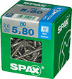 SPAXFRANCE - SPAX INOX TF 5x80 TX 80 PC - vignette