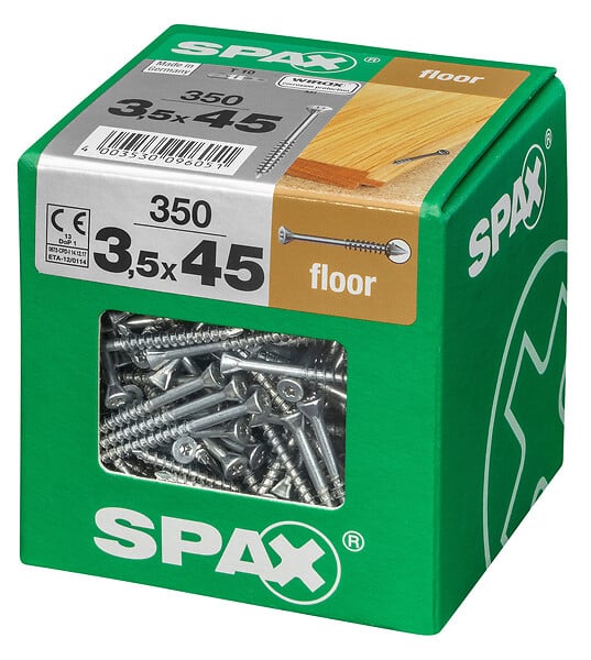 SPAXFRANCE - SPAX FLOOR PARQUET 3.5x45 WIROX TX 350 PC - large