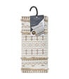 ATMOSPHERA - Housse de coussin  en coton Beige lin tufté 40 x 40 cm - vignette