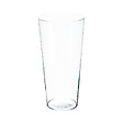 ATMOSPHERA - Vase conique en verre - Transparent - H50cm - vignette