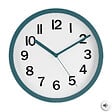 ATMOSPHERA - Horloge ATMOSPHERA plastique couleur assorti d.22mm - vignette