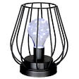 ATMOSPHERA - Lampe à poser fil métal micro-LED - Atmosphera - H19,5cm - vignette
