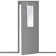 HESPERIDE - Miroir de porte FIRST BWS 34 x 94 cm - vignette