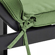 OVIALA - Coussin bain de soleil polyester vert cactus 186x53x5 cm - Picchu - vignette