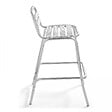 OVIALA - Chaise haute en aluminium gris - Soho - vignette