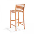 OVIALA - Chaise haute en bois d'eucalyptus  - Anglet - vignette