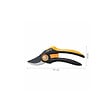 FISKARS - Sécateur Plus à  lame franche P521 - à˜ 24 mm - poignée FiberComp - vignette
