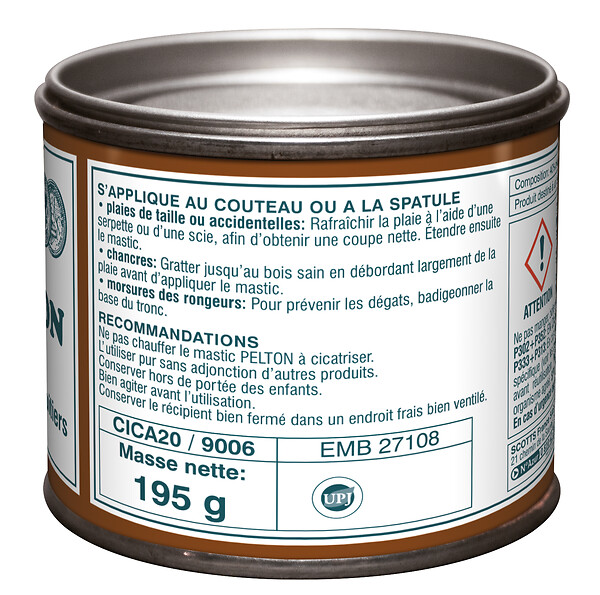 PELTON - Mastic à cicatriser - Pelton - 400g - large