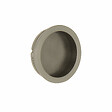 LINEA - 1 poignee cuvette ronde a encastrer zamak nickele - vignette