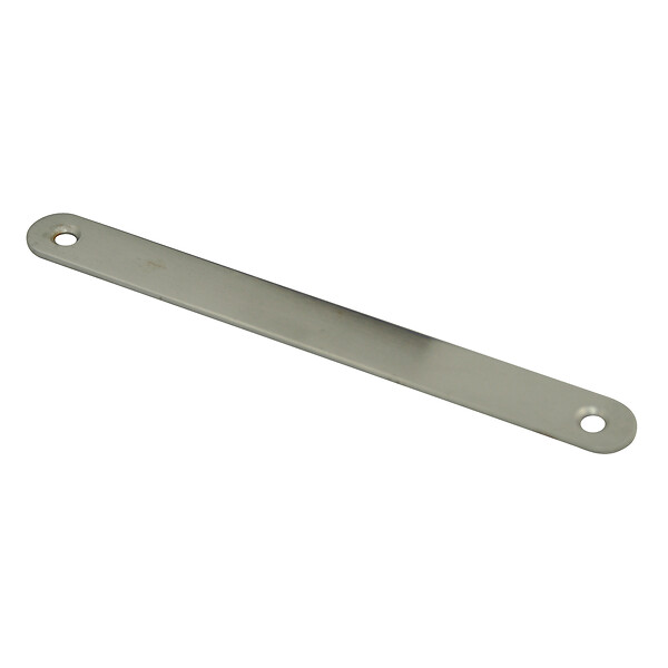 LINEA - 1 platine cache serrure bdc lg 160mm ent 140mm chrome mat - large
