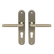 LINEA - Ens pg alu/plaq acier cyl 1 cote pilier tolbiac nickel mat b - vignette