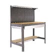 SIMON RACK - SimonRack - Kit Etabli 1440x1200x600mm Charge 600Kg -  SIMONWORK BT3 BOX 1200 GRIS/BOIS SIMONRACK - vignette