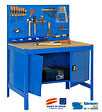 SIMON RACK - SimonRack - Kit Etabli avec un verrou 1440x1200x600mm Charge 600 Kg - BT2 LOCKER 1200 BLEU SIMONRACK - vignette