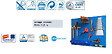 SIMON RACK - Panneau mural bleu pour atelier SIMONRACK - vignette