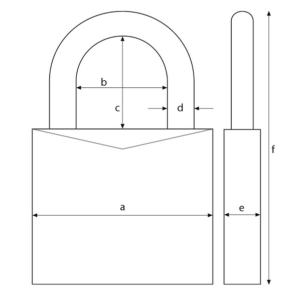 ABUS - Cadenas à  combinaison Violet 145-20 mm Abus - large