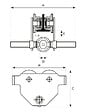 STOCKMAN - Chariot porte palan manuel mise en place rapide 500kg 55-220mm PT05-A Stockman - vignette