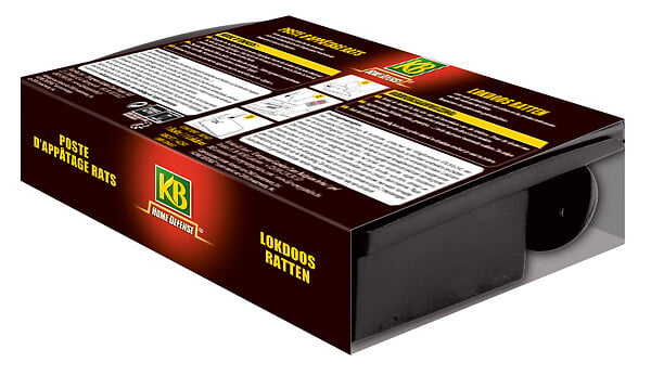 KB - Station d'appât pour rats + clef - large