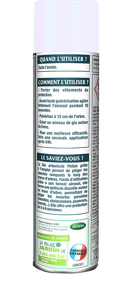 PELTON - Glu arboricole anti-insectes - Aérosol 200ml - large
