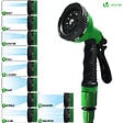 VOUNOT - Tuyau d’Arrosage Extensible 15m avec Accessoires vert - vignette