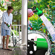 VOUNOT - Tuyau d’Arrosage Extensible 30m Renforce avec Accessoires noir - vignette