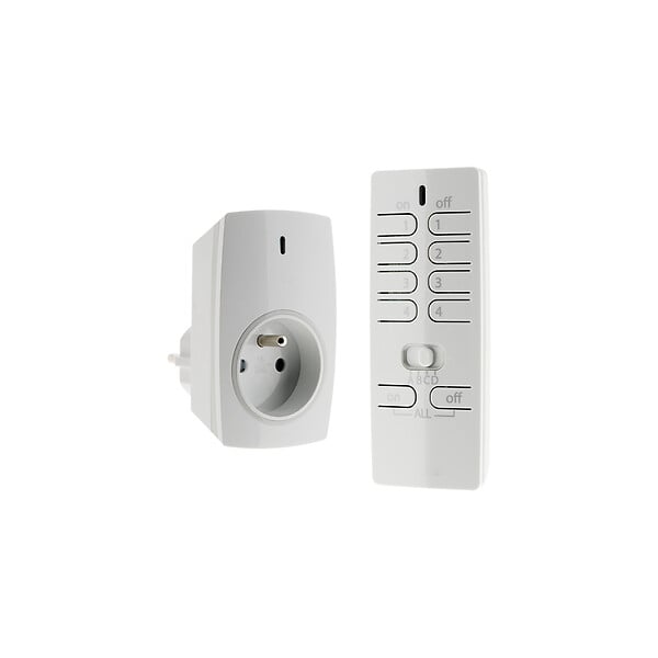 OTIO - Prise sans fil + télécommande 16 canaux - Otio - large