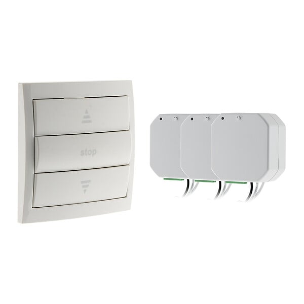 OTIO - Pack volets roulants télécommandés (1 télécommande + 3 modules) - Otio - large