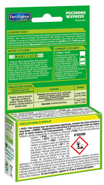 FERTI UAB - Insecticide pucerons UAB Rapidinsect 42ml - large