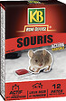 KB HOME DEFENSE - Appât anti-souris pâte céréalière - 12 sachets de 10g - vignette