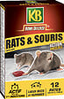 KB HOME DEFENSE - Anti-rats et souris pâtes 12 x 10gr - vignette