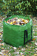 IDEAL GARD - Grand Sac Jardin 3 Poignées - Vert - 240L - H.63xL.68xP.58cm - vignette