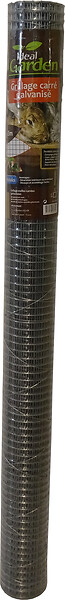 NATURE - Grillage carré galvanisé IDEAL GARDEN 12,7mm 0,5x10m - large