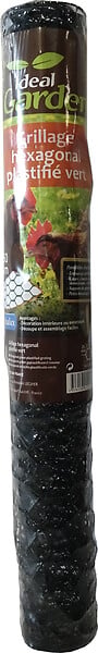 NATURE - Grillage Hexagonal plastifié IDEAL GARDEN 13mm 0.5x3m vert - large