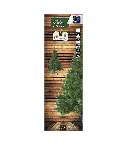 FEERIC LIGHTS & CHRISTMAS - Sapin de Noël artificiel Vert qualité Premium H 180 cm - large