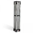OVIALA - Tente pliante en Aluminium 3x3m blanche - PRO 40 - vignette