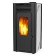 SUPRA - poêle à granulés de bois 11.9kw blanc - orphee 12 blanc - vignette