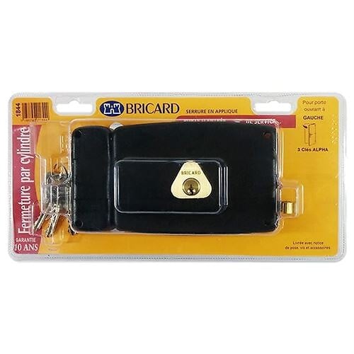 BRICARD - Serrure horizontale tirage 2 entr g - large