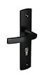 BRICARD - Poignées de porte blindées Diva - Béquille-Béquille - Noir - 242x52mm - vignette