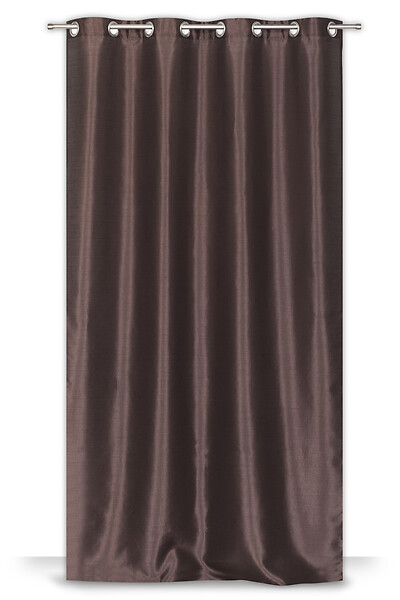 JBY - Rideau 140x240cm 8 oeillets Pegaze chocolat - large