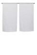 JBY - Paire vitrages 2x60x120cm alatus mdd blanc - vignette