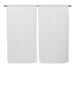 JBY - Vitrages polyester Natchik - Blanc - L.60xl.120cm - vignette