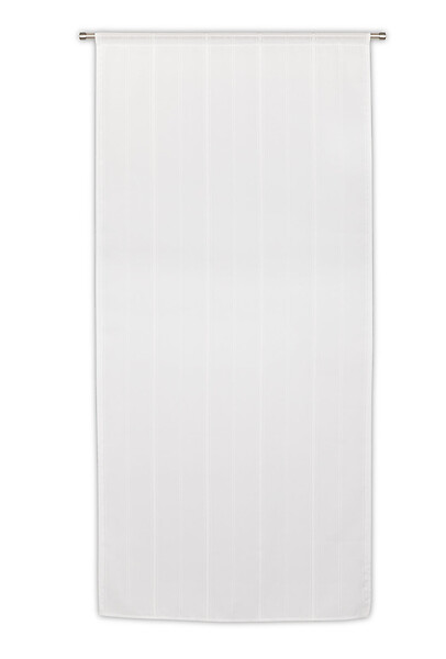 JBY - Vitrage Natchik en polyester - Blanc - L.90xH.190cm - large