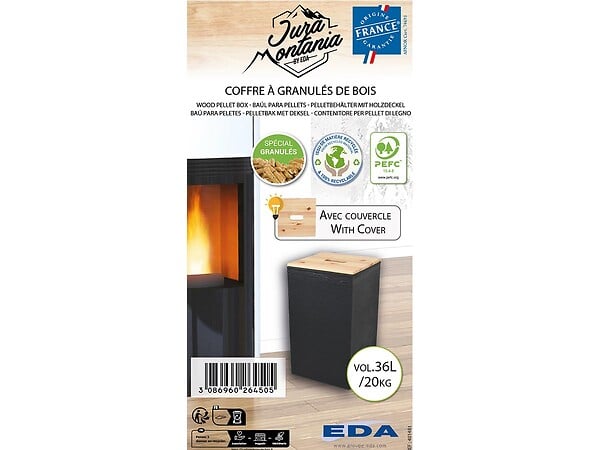 EDA - Coffre à granulés Jura Montania 36L EDA - large