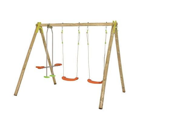 TRIGANO - Colis 2-2 Portique Berrybm - Bois - large
