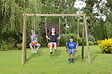 TRIGANO - Colis 2-2 Portique Berrybm - Bois - vignette