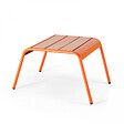 OVIALA - Repose pied en métal orange - Palavas - vignette
