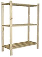 CENTRALE BRICO - Etagère Pin, 3 tablettes , l.70 x P.30 x H.90 cm - vignette