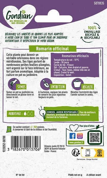 GONDIAN - Romarin Officinal Gondian - large